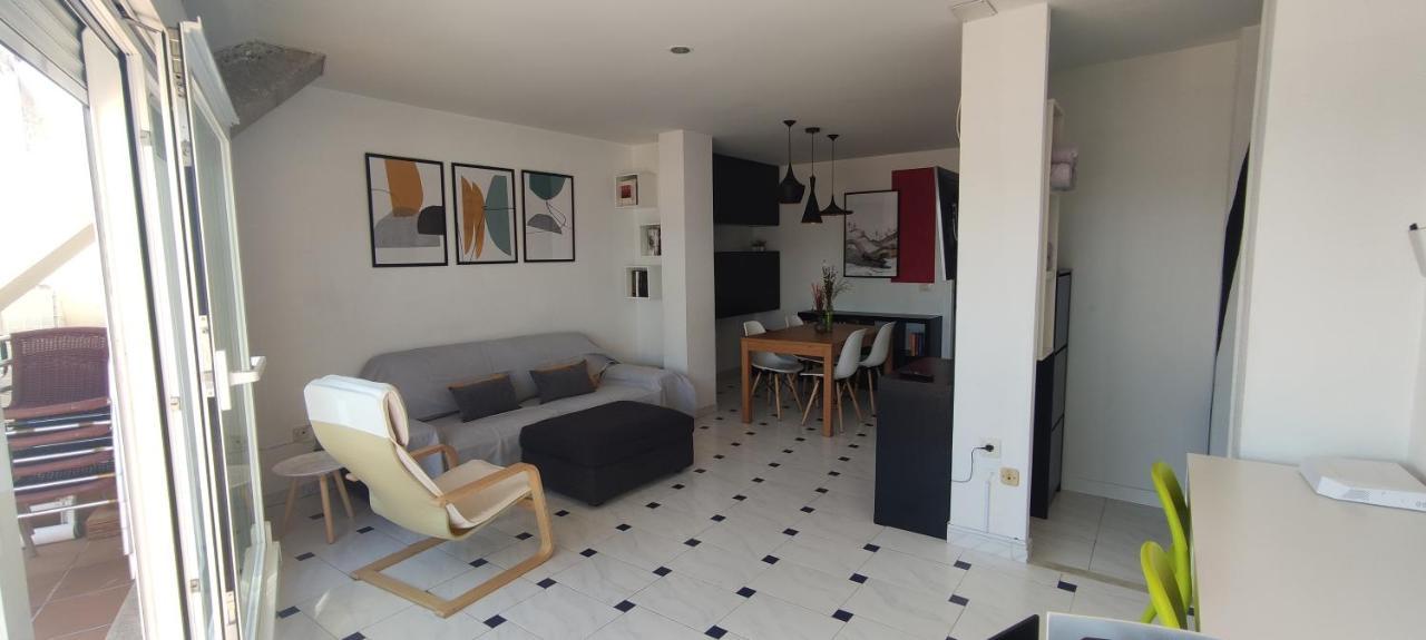 Atico Con Amplia Terraza Y Espectaculares Vistas Leilighet Sanxenxo Eksteriør bilde