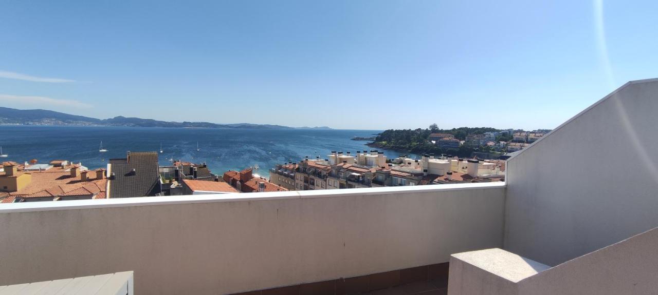 Atico Con Amplia Terraza Y Espectaculares Vistas Leilighet Sanxenxo Eksteriør bilde
